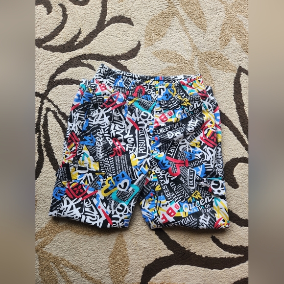 Vintage VIP Colorful Graphic Print Joggers - Picture 11 of 12